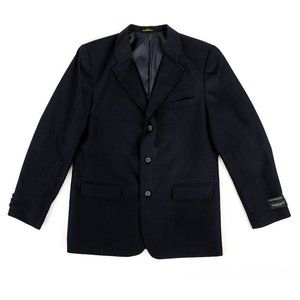 Boys Navy 3 Button Sport Suit Blazer Coat - NEW